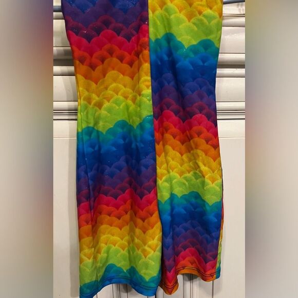 Girls S SNOWFLAKE DESIGNS Gymnastics Dance Unitard Leotard Girls - Picture 4 of 6